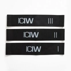 ICANIWILL ICIW Mini Bands 3-pack, Black 8 ICANIWILL ICIW Mini Bands 3-pack, Black -Gymstick Salgsbutik 10368 001 iciw mini bands 3 pack black 2