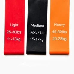 Booty Builder Mini Bands, Black, 3-Pack -Gymstick Salgsbutik 1087 02 booty builder mini bands black 3 pack 4