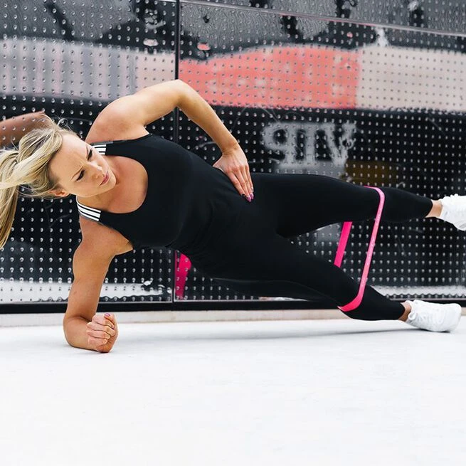 Booty Builder Mini Bands, Pink, 4-Pack 7 Booty Builder Mini Bands, Pink, 4-Pack - Billede 5