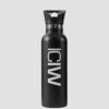 ICANIWILL Stainless Steel Water Bottle 600 Ml, Black/White -Gymstick Salgsbutik 11220 001 ICANIWILL Stainless Steel Water Bottle 600 ml Black White 01 0321