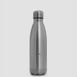 ICANIWILL Waterbottle Stainless Steel 500ml, Stainless Steel