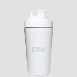 ICANIWILL Shaker Stainless Steel 500ml, White