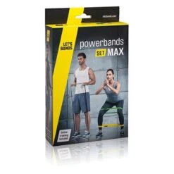 Let's Bands - Power Set Max -Gymstick Salgsbutik 1446 5002 Lets Bands Power Set Max maj20 03 01