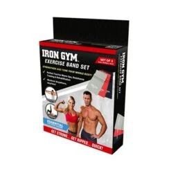 Iron Gym Exercise Band Set (set Of 3) -Gymstick Salgsbutik 1506 55 iron gym exercise band set 3