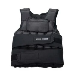 Sport Nation Adjustable Weight Vest With Front Pocket 10 Kilo, Black