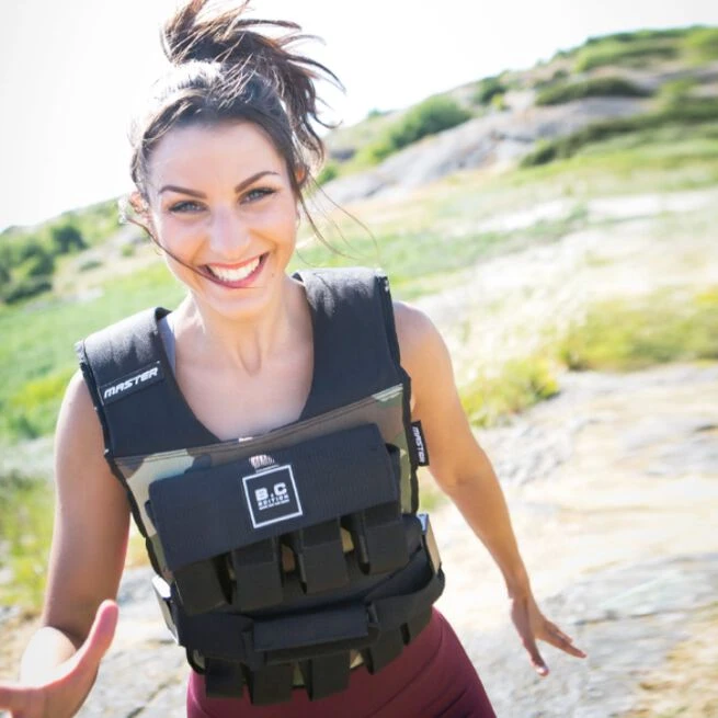 B.C Vægtvest + 20kg Jernvægte 4 B.C Vægtvest + 20kg Jernvægte - Billede 2