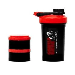 Gorilla Wear Shaker 2 Go 500 Ml + 130 Ml X 2, Black/Red 9 Gorilla Wear Shaker 2 Go 500 Ml + 130 Ml X 2, Black/Red -Gymstick Salgsbutik 9916190500 shaker 2 go 760 ml black red 3