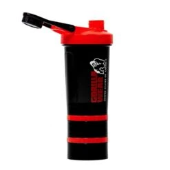 Gorilla Wear Shaker 2 Go 500 Ml + 130 Ml X 2, Black/Red 10 Gorilla Wear Shaker 2 Go 500 Ml + 130 Ml X 2, Black/Red -Gymstick Salgsbutik 9916190500 shaker 2 go 760 ml black red 5
