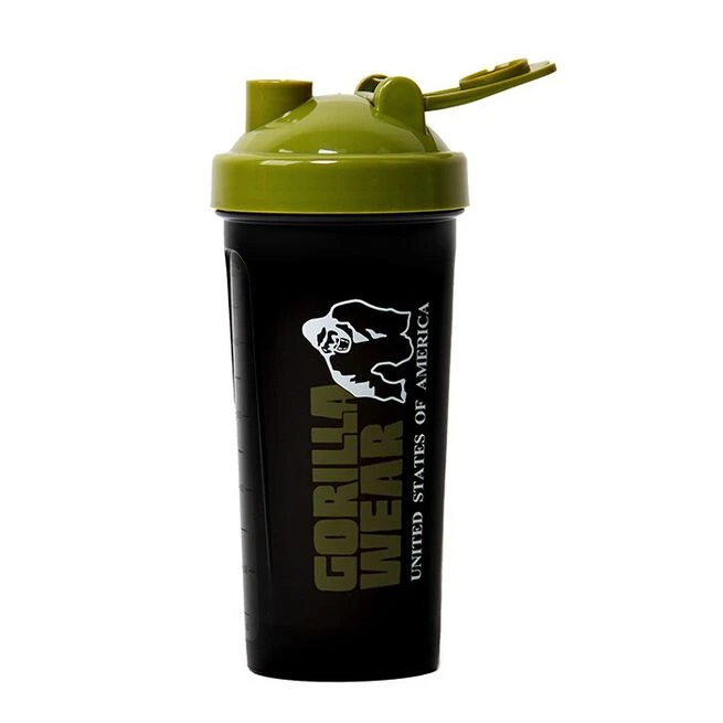 Gorilla Wear Shaker XXL 1000 Ml, Black/Army Green 5 Gorilla Wear Shaker XXL 1000 Ml, Black/Army Green - Billede 3