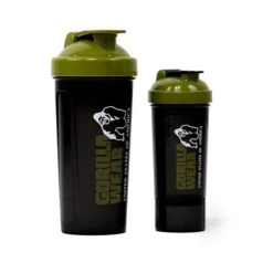 Gorilla Wear Shaker XXL 1000 Ml, Black/Army Green 9 Gorilla Wear Shaker XXL 1000 Ml, Black/Army Green -Gymstick Salgsbutik 9916440900 shaker xxl 1000 ml black army green 4