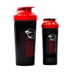 Gorilla Wear Shaker XXL 1000 Ml, Black/Red -Gymstick Salgsbutik 9916490500 shaker xxl 1000 ml black red 4
