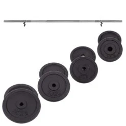 Star Gear Vægtstangssæt, 25mm. 80kg.