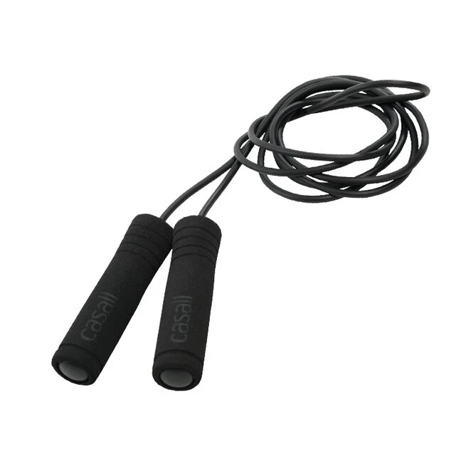 Jump Rope Foam Handle, Black 2 Jump Rope Foam Handle, Black